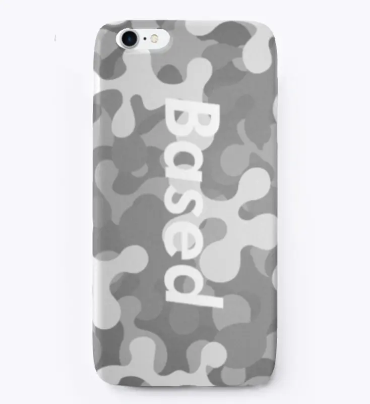 Winter Camo Based iPhone Case